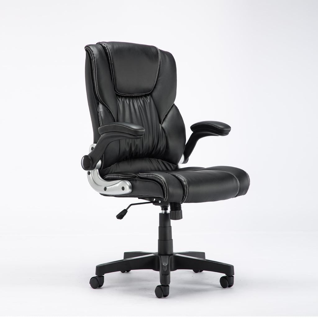 Kerms high back pu online leather executive office chair