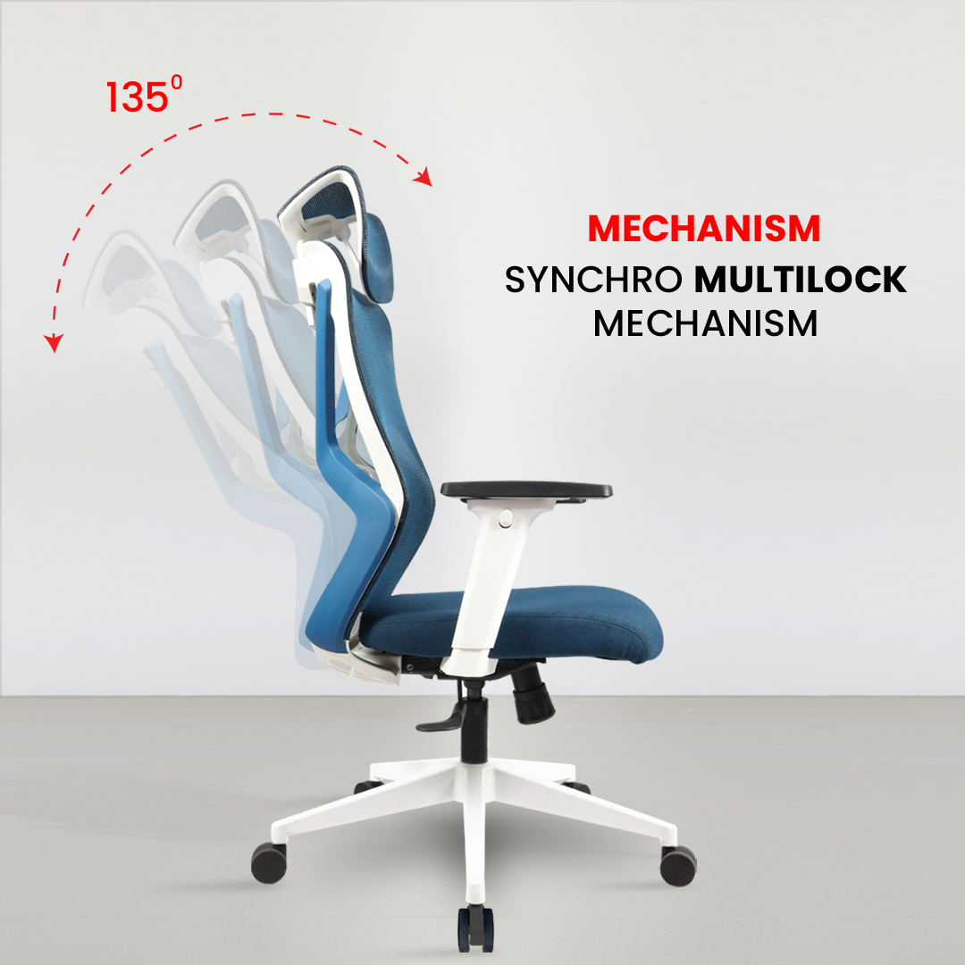 Squad - Admiral High Back Chair Executive Chairs - makemychairs