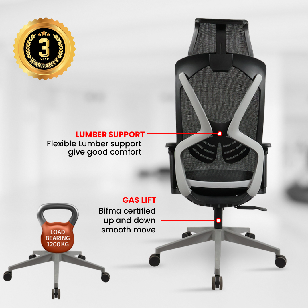 Squad - Admiral High Back Chair Executive Chairs - makemychairs