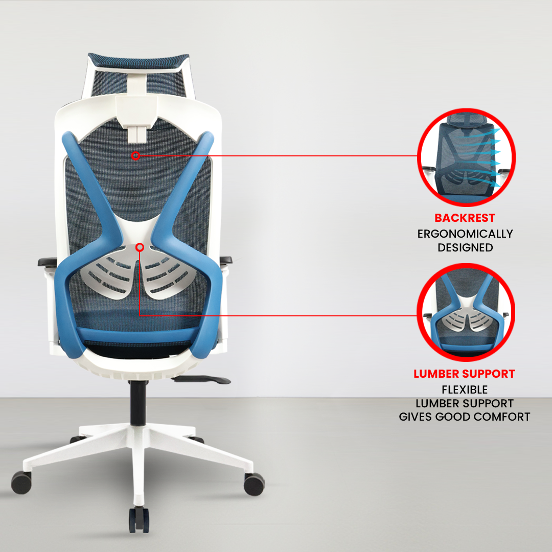 Squad - Admiral High Back Chair Executive Chairs - makemychairs