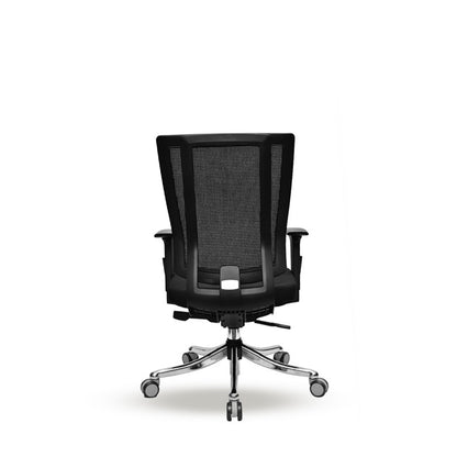 Comfy Medium Back Chair Workstation chairs - makemychairs