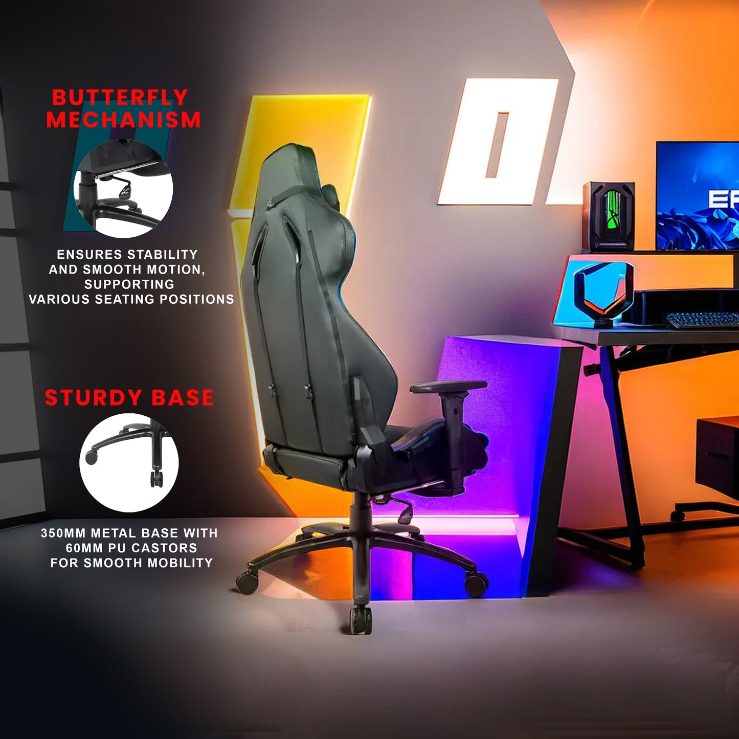 HyperX Gaming Chair Gaming Chairs - makemychairs