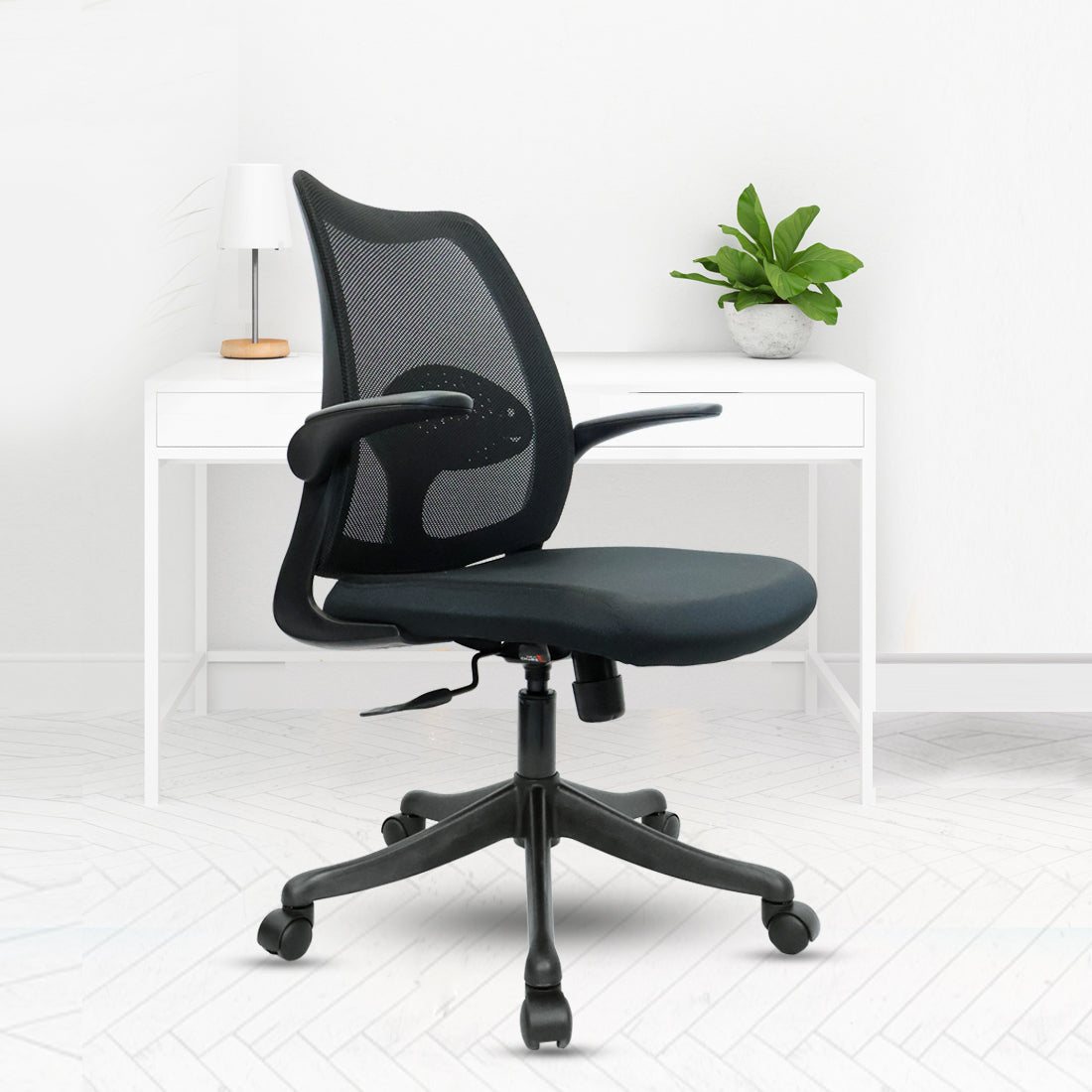 Dolphin Medium Back Chair Workstation chairs - makemychairs