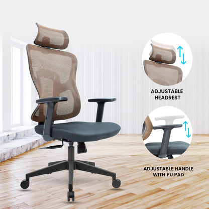 Lumbarc High Back Chair Executive Chairs - makemychairs