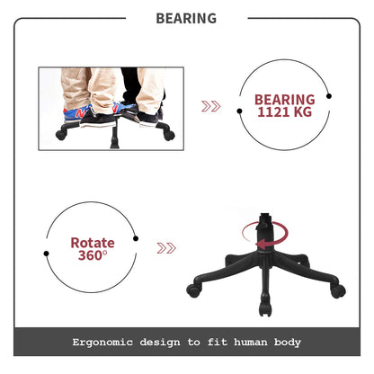 Mystic Medium Back Chair Workstation chairs - makemychairs