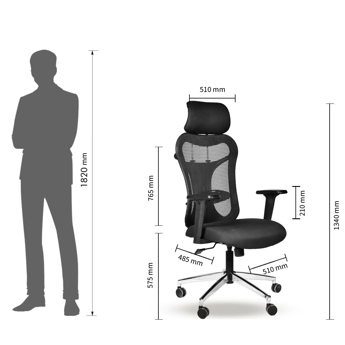 Optimus Eco Chair Workstation chairs - makemychairs