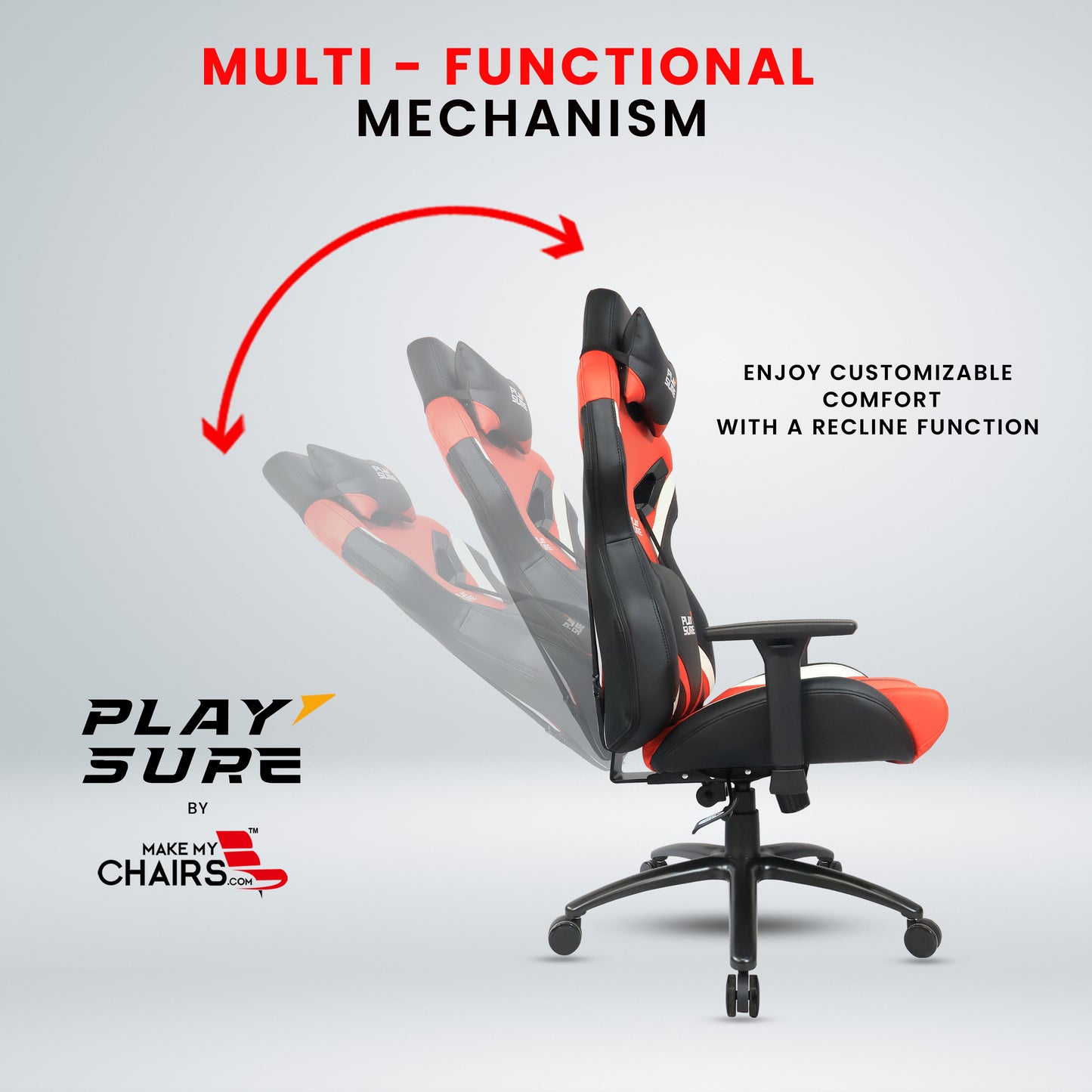 Vortex Gaming Chair Gaming Chairs - makemychairs