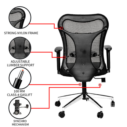 Optimus Eco Chair Workstation chairs - makemychairs