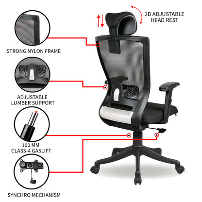 Mystic High Back Chair Executive Chairs - makemychairs