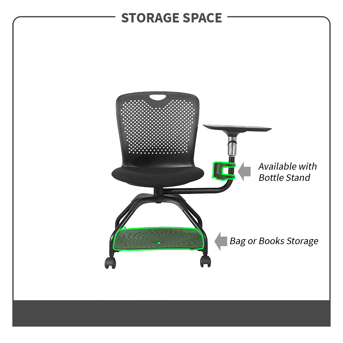 Gyration study chair Training Chairs - makemychairs