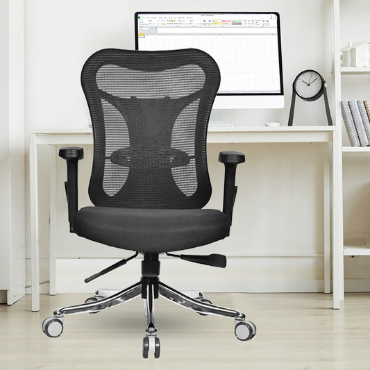 Optimus Elite Medium Back Chair Workstation chairs - makemychairs