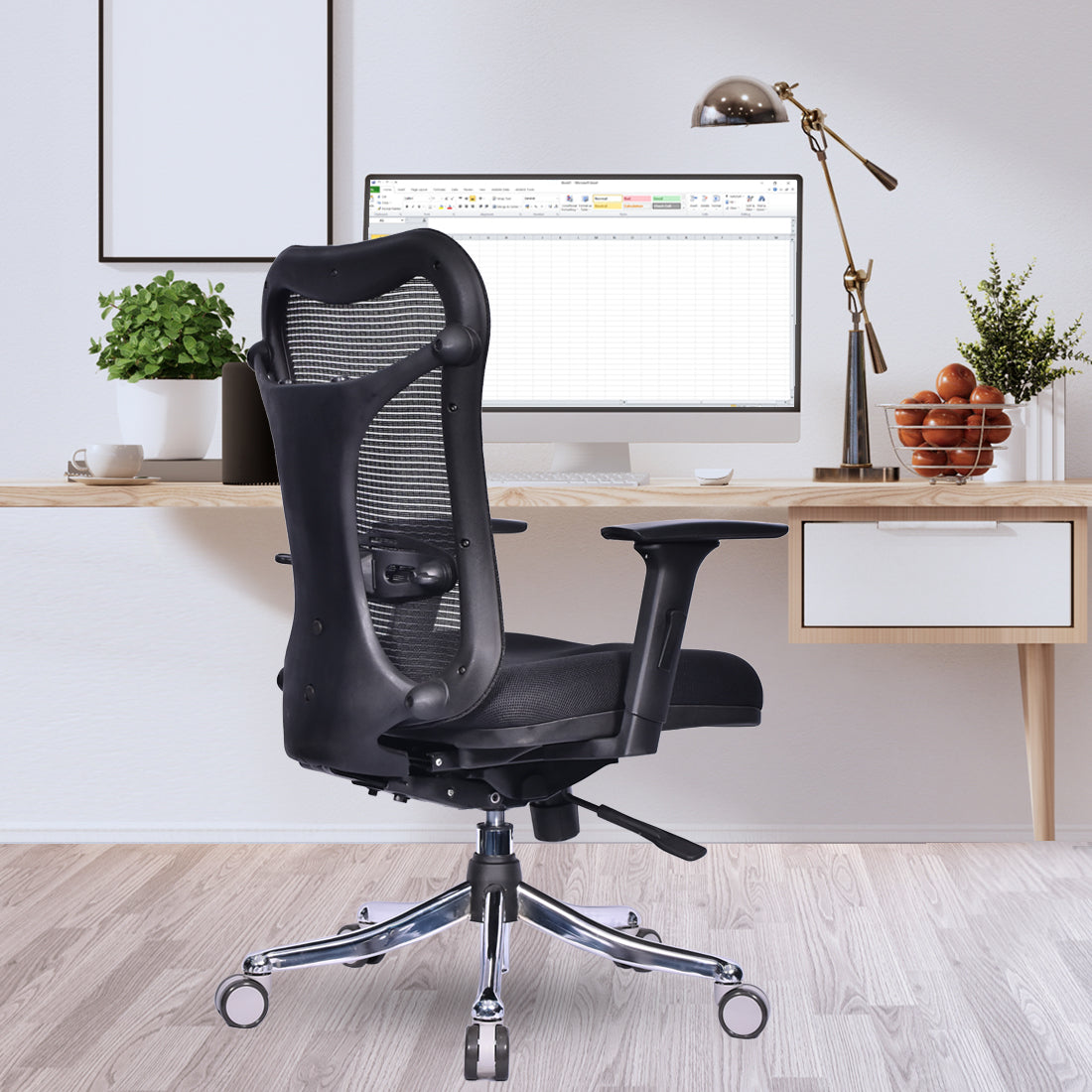 Optimus Elite Medium Back Chair Workstation chairs - makemychairs