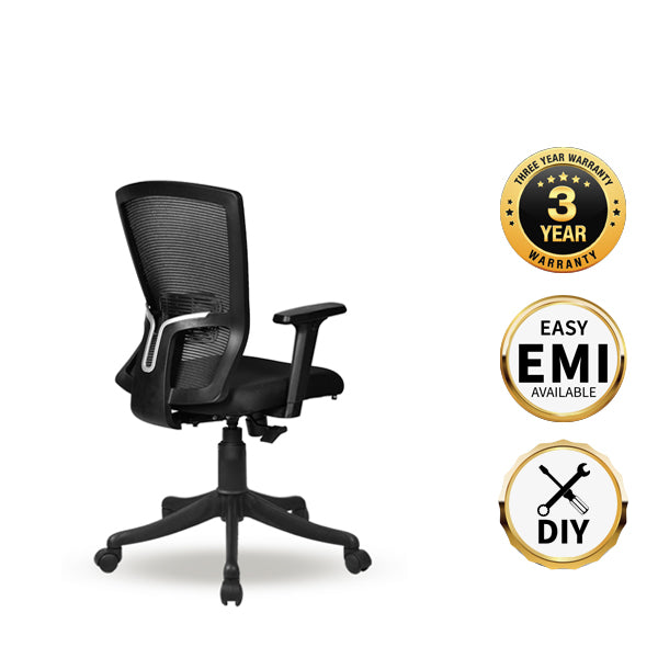 Flash Mesh Back Chair Workstation chairs - makemychairs