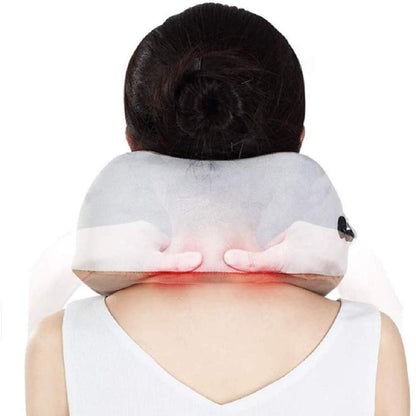 U Shaped travel neck massager pillow Workstation Accessories - makemychairs